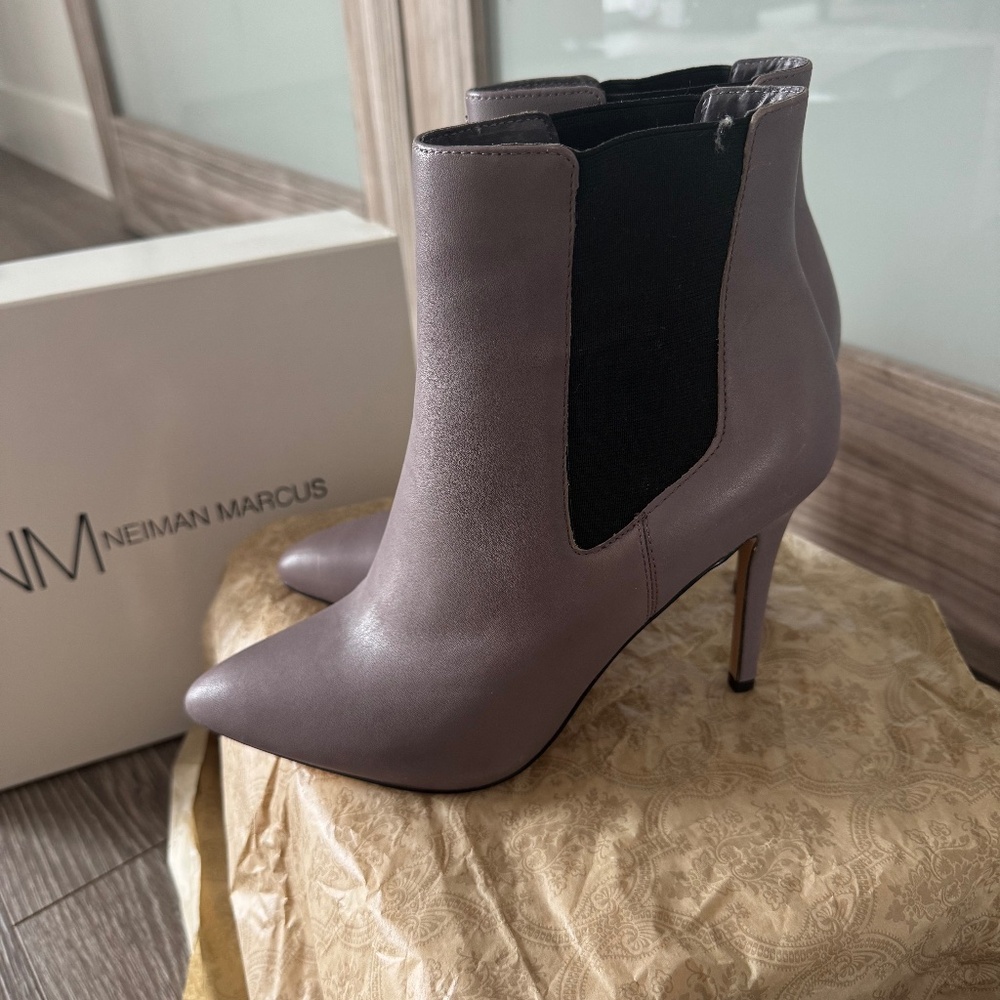 Gray Booties